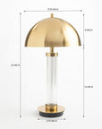 Glimmer Table Lamp - Brass