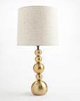 Vanilla Glow Table Lamp - Brass