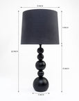 Vanilla Glow Table Lamp - Black
