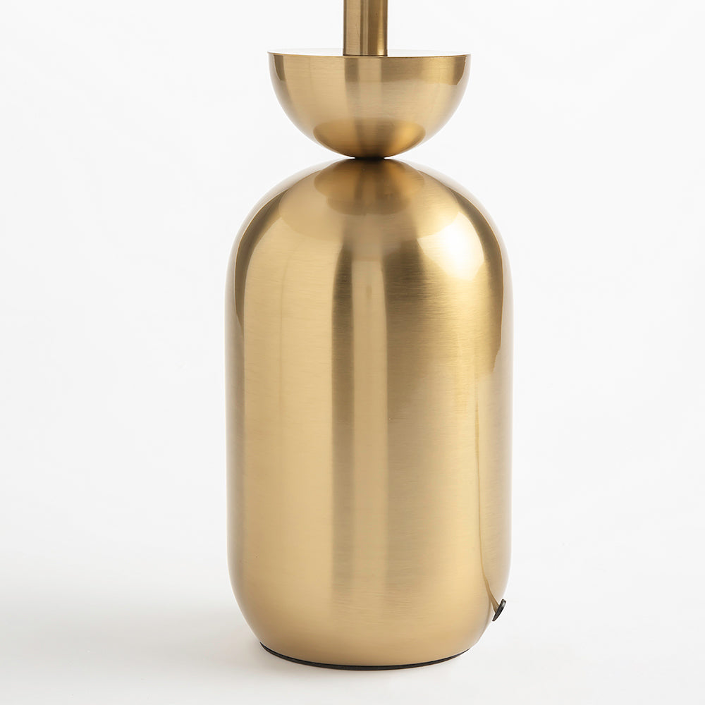 Dove Glimmer Table Lamp - Brass