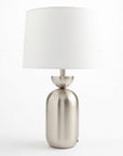 Dove Glimmer Table Lamp - Nickel