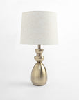 Winter White Table Lamp - Brass