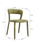 Opale Dining Chair - Green