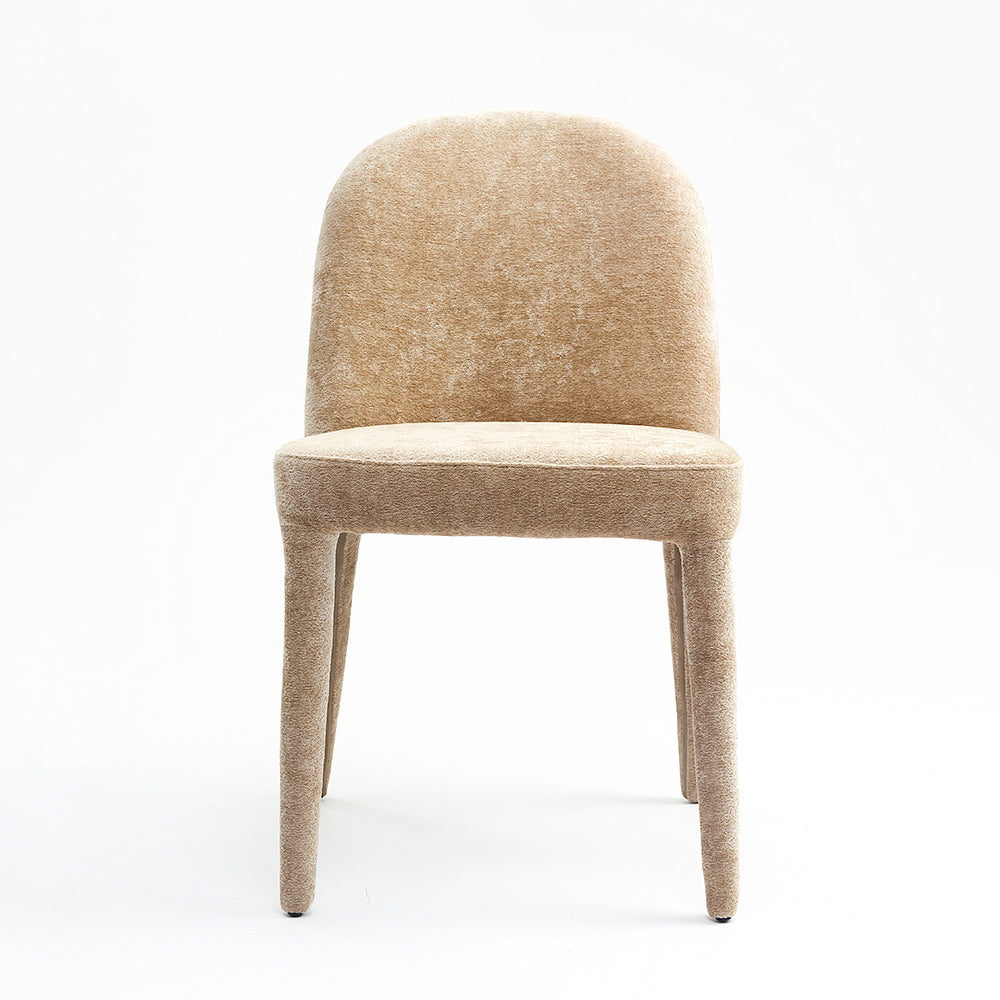 Walnut Dining Chair - Light Brown