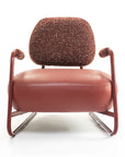 Red Rustic Armchair
