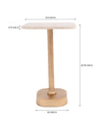 Parapente Squre Marbel Accent Table