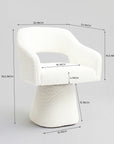 Velia Dining Chair - White