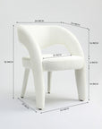 Arlia Dining Chair - White