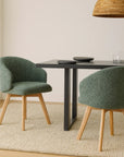Tezzo Linen Dining Chair