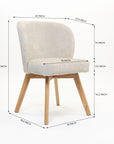 Minea Velvet Dining Chair