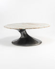 Abedelazar Marbel Coffee Table - Brown