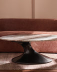 Abedelazar Marbel Coffee Table - Brown