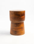 Beanie Mango Wood Accent Table & Stool