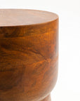 Beanie Mango Wood Accent Table & Stool