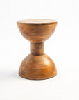 Cedar Mango Wood Accent Table & Stool