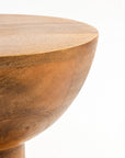 Cedar Mango Wood Accent Table & Stool