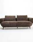 Squabble Fur Fabric Sofa - Cacao