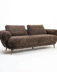 Squabble Fur Fabric Sofa - Cacao