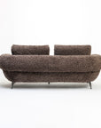 Squabble Fur Fabric Sofa - Cacao