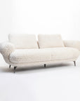 Squabble Fur Fabric Sofa - Cream