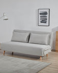 Bunny 3-Seater Foldable Sofa Cum Bed with Wooden Legs