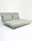 Bunny 3-Seater Foldable Sofa Cum Bed With Wooden Legs