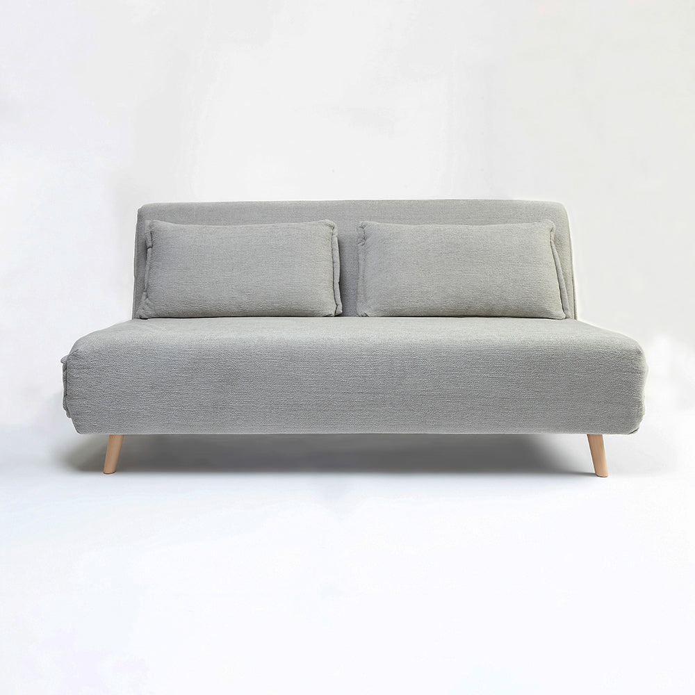 Bunny 3-Seater Foldable Sofa Cum Bed With Wooden Legs