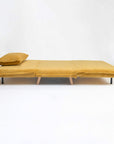 Demarco Corduroyfoldable Sofa Cum Bed With Wooden Legs
