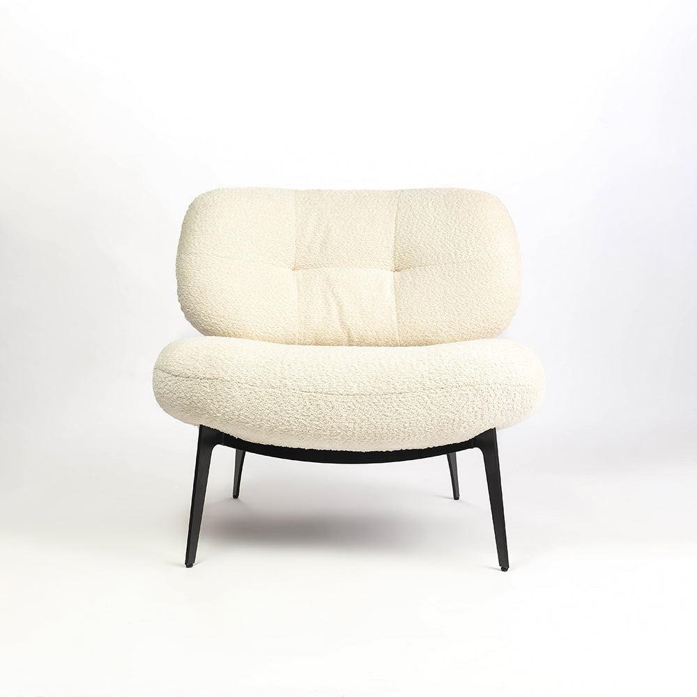 Sherdil Boucle Chair - White