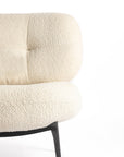Sherdil Boucle Chair - White