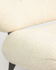 Sherdil Boucle Chair - White