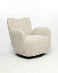 Birhada Boucle Swivel Lounge Chair