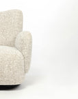 Birhada Boucle Swivel Lounge Chair