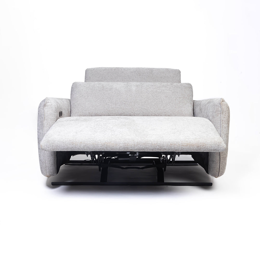 Plywood Burton 2 Seater Polyester Recliner