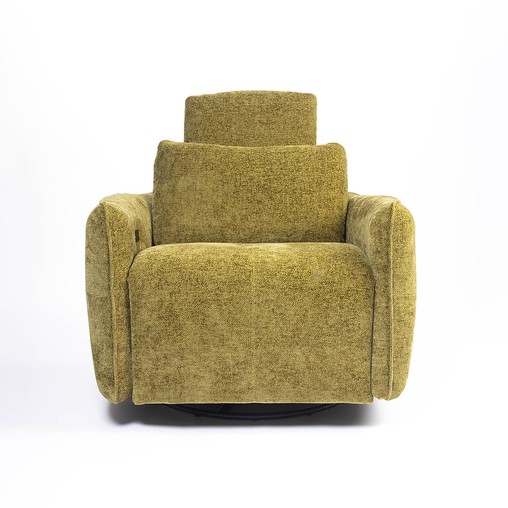 Plywood Catar Polyester Recliner