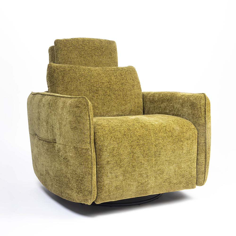Plywood Catar Polyester Recliner