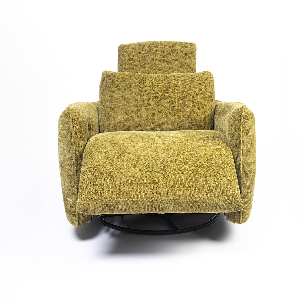 Plywood Catar Polyester Recliner