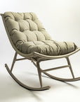 Pegma Spun Outdoor Rocking Chair with Aluminium