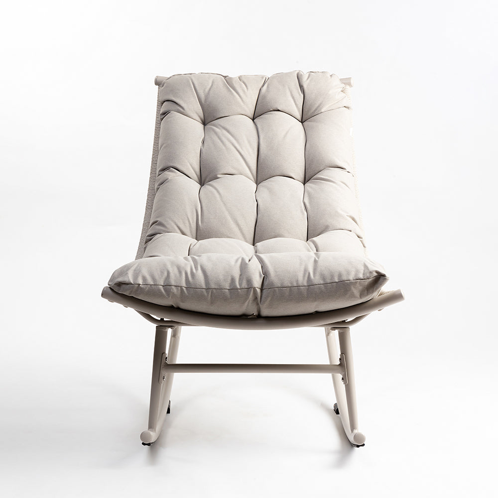 Pegma Spun Outdoor Rocking Chair with Aluminium