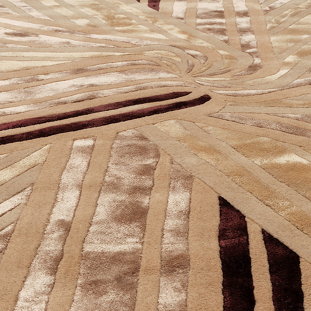 Mortal Wollen Viscose Carpet