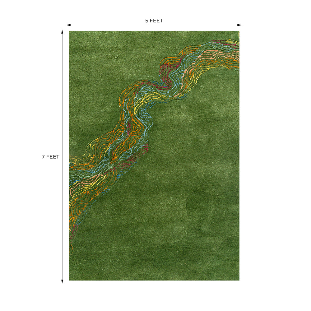 Edama Wollen Viscose Carpet