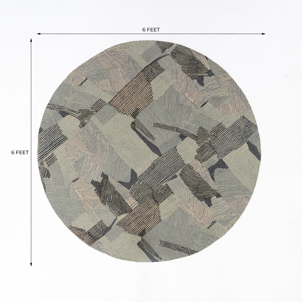 Chlorine Wollen Viscose Carpet