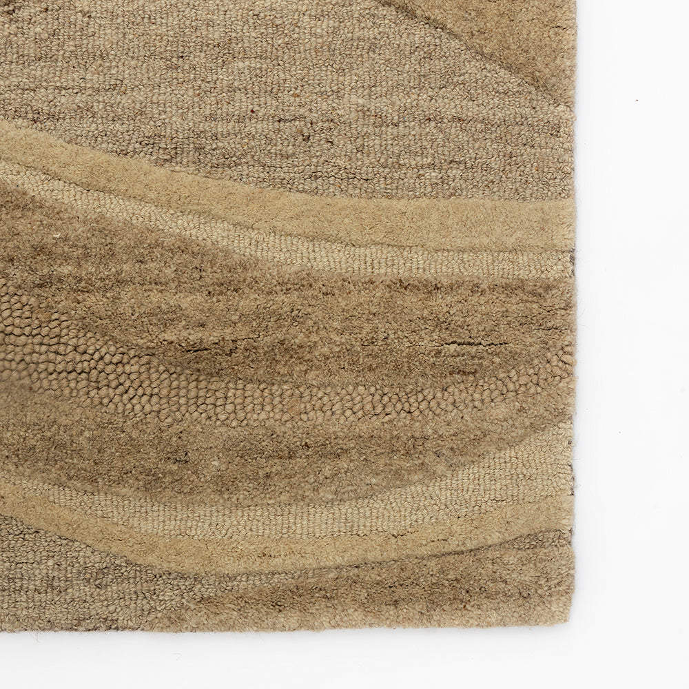 Stone Wollen Viscose Carpet