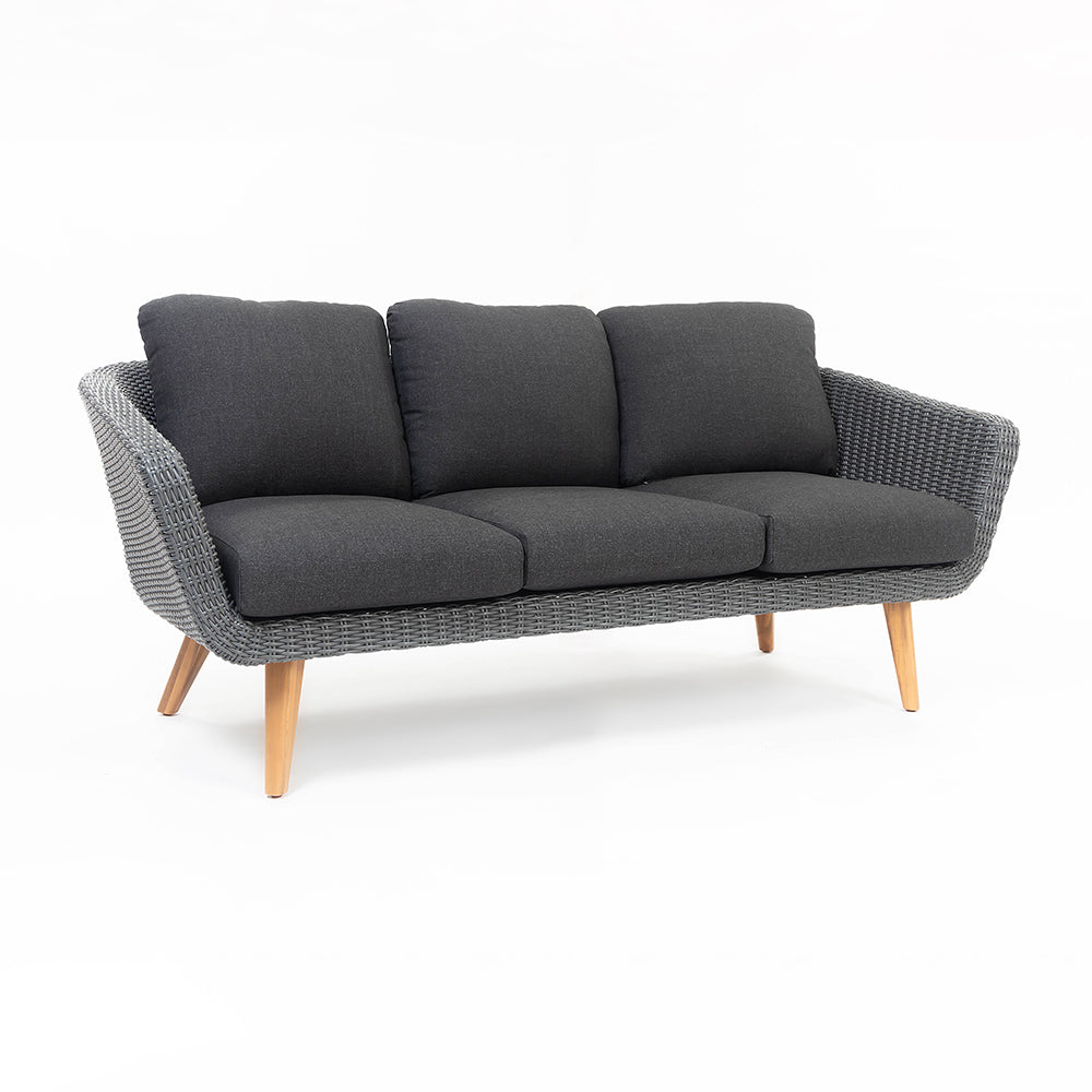 Navis Timber Outdoor 3 Seater Sofa