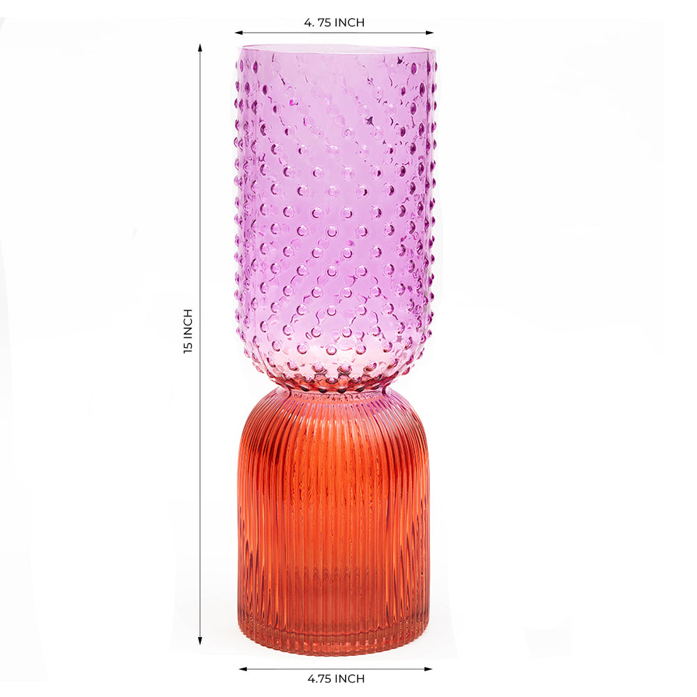 Souvlaki Glass Vase