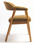 Mustard Beech Wood Dining Chair
