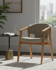 Cleffy Beech Wood Dining Chair