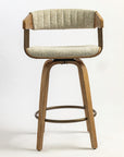 Doja Wooden Swivel Counter Chair
