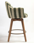 Perri Wooden Swivel Counter Chair