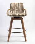 Suki Wooden Swivel Counter Chair
